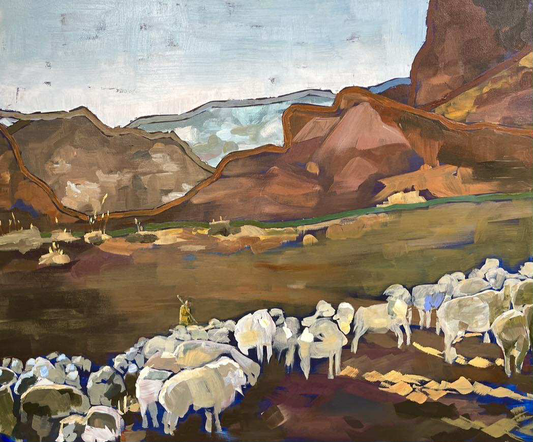 My Shepherd - 24x20 canvas